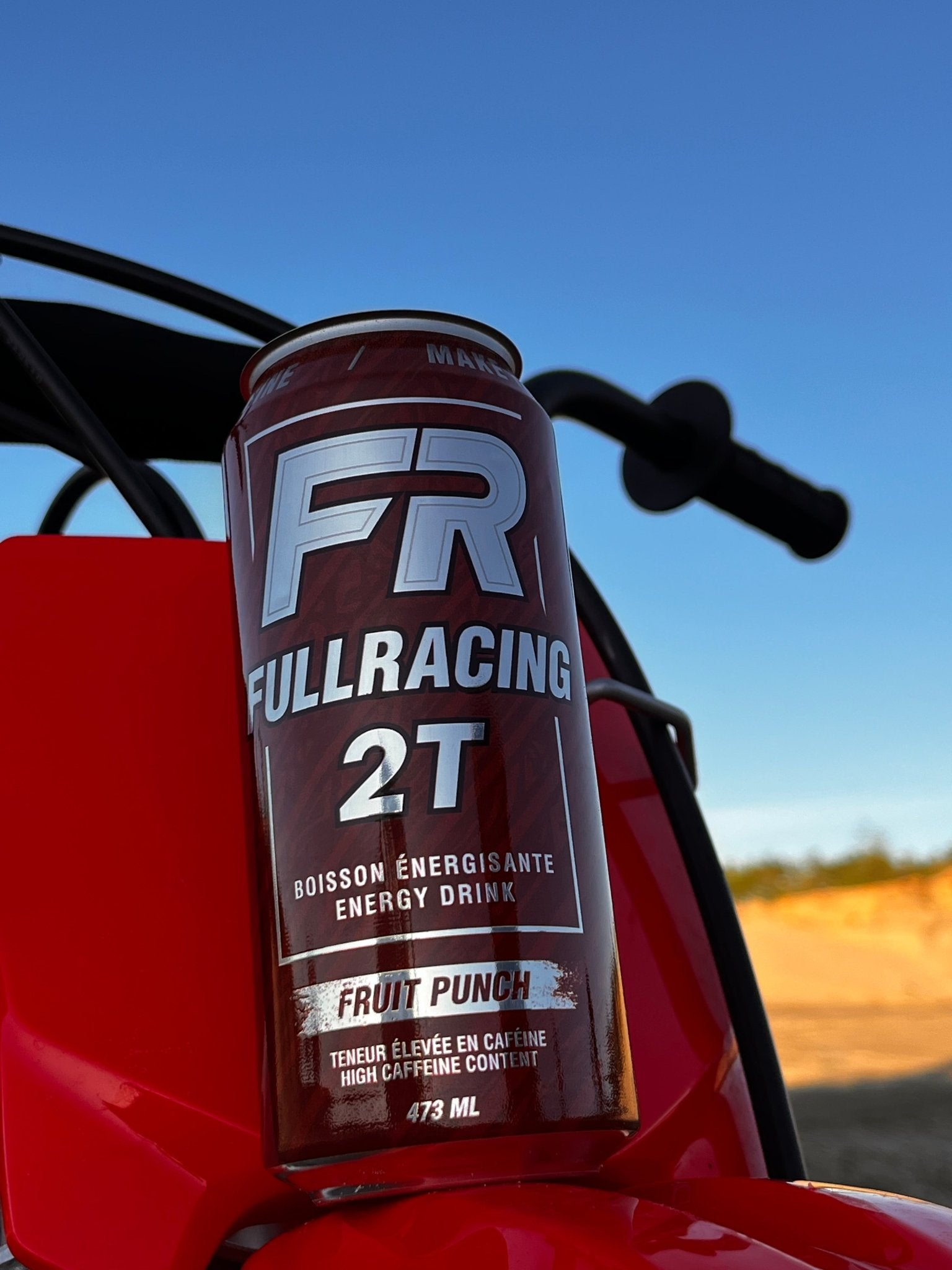 FULLRACING 2T - Boisson énergisante 24x473ml – Boisson énergisante FULLRACING – saveur – fullracingFR - 2T - 24X473